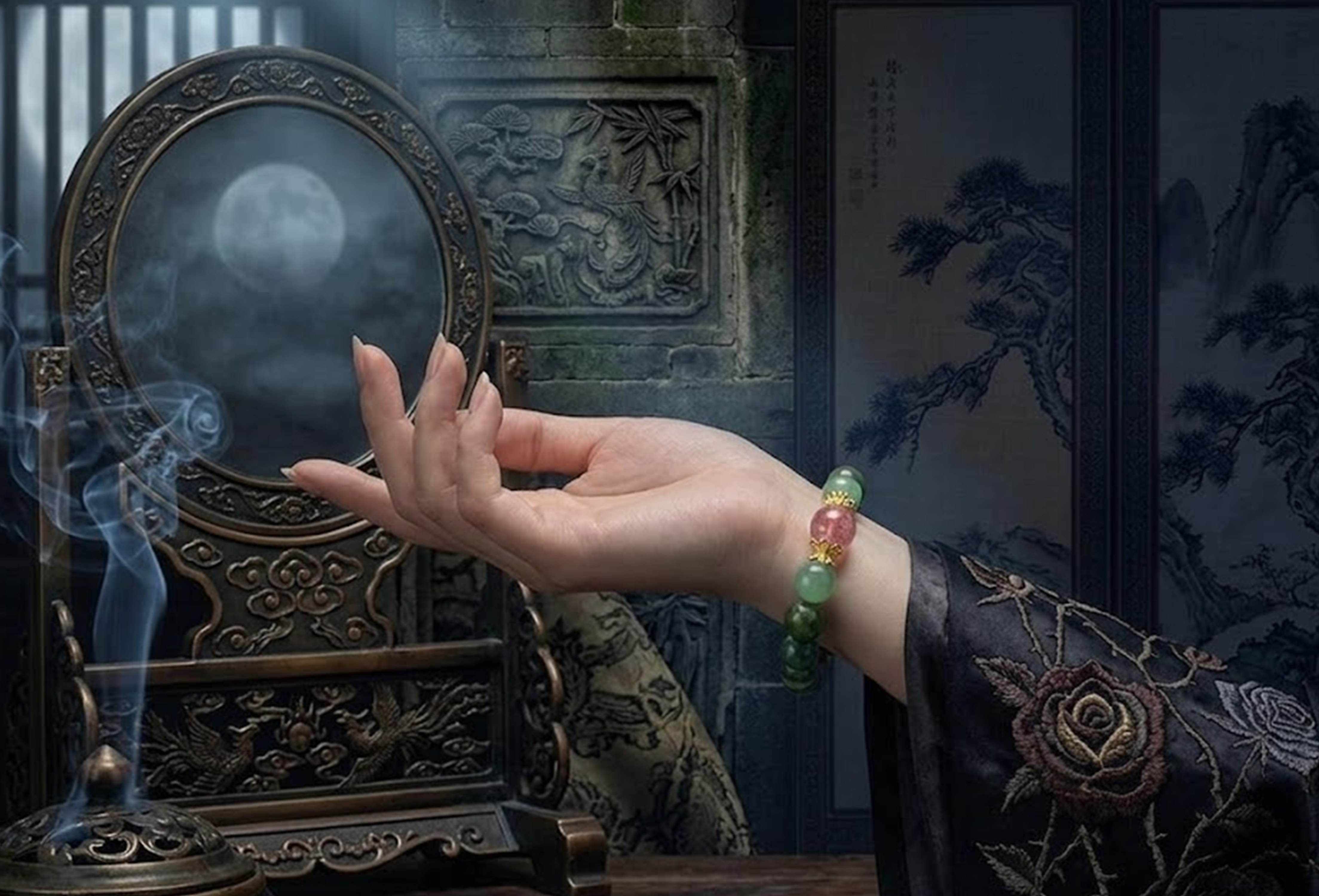 Green Series: Dream Sanctuary wearing scene 4
