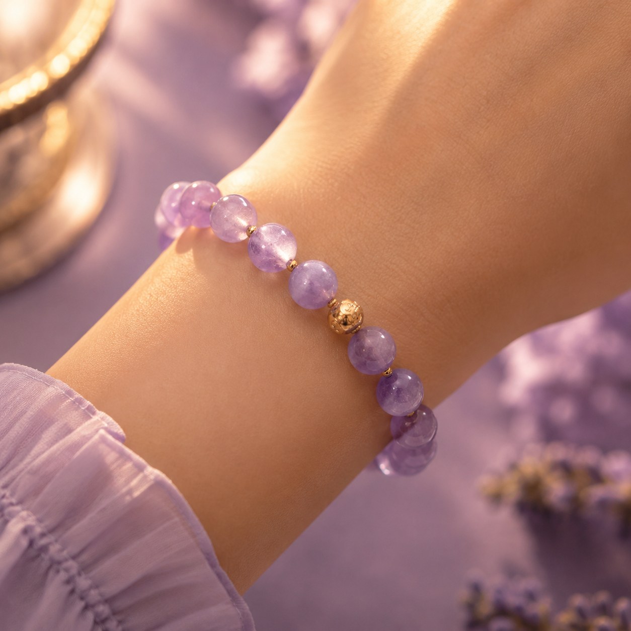 Human bracelet worn on the wrist
