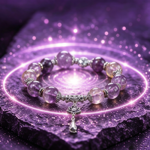 Radiant Glow Amethyst Bracelet